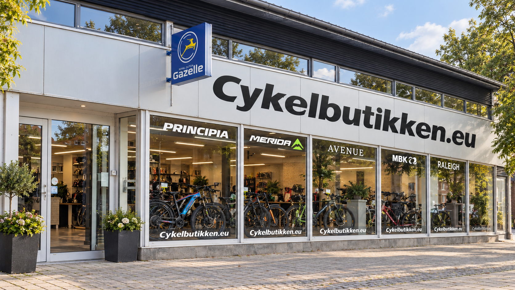 Cykelbutikken.eu &ndash; butikken i Hobro