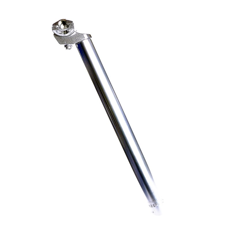 BikePartner Alu sadelpind - s�lv, 400 mm
