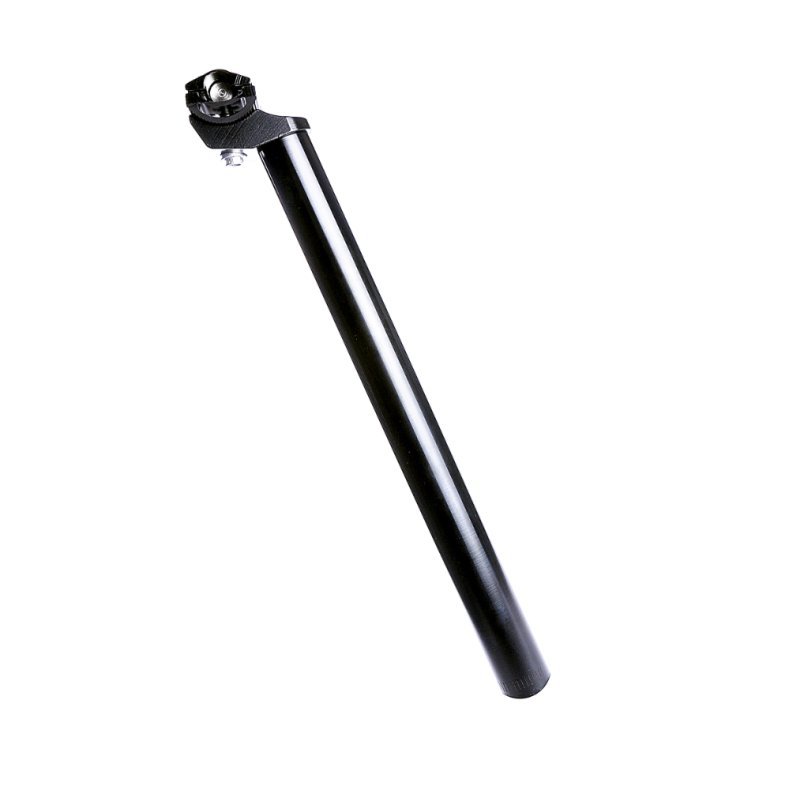 BikePartner Alu sadelpind - sort, 400 mm