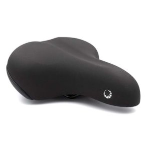 Bike Attitude Comfort memory foam m elastomer med h?ndtag 247x210 sort