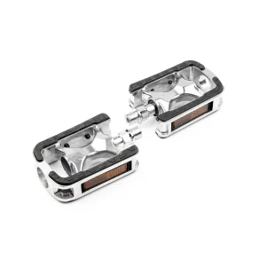 Bikepartner pedaler i aluminium med skridsikker bel�gning, 9/16