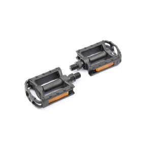 Bikepartner b�rnepedaler 1/2 tomme, sort, s�t